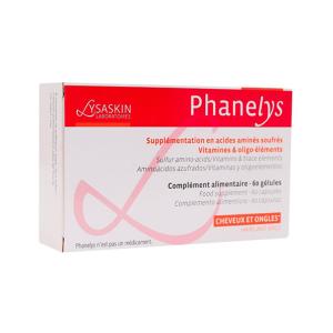 Phanelys – Complément alimentaire cheveux et ongles (60 capsules)