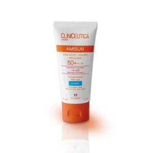 Cliniceutica AMISUN SPF 50+ - Écran Solaire Invisible (Crème 50 ml)