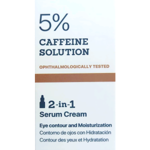 laCabine 5% Caffeine Solution – Crème Sérum 2-en-1 Contour des Yeux