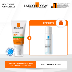 La Roche-Posay Anthelios UVMune 400 Oil Control SPF 50+ – + Eau Thermale 50ml Offerte
