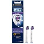 ORAL B RECHARGE BROSSE A DENTS 3D WHITE ADVANCED PACK DE 2