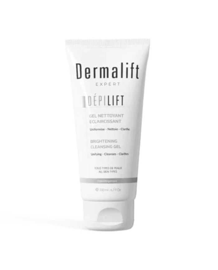 DERMALIFT DEPILIFT GEL NETTOYANT ECLAIRCISSANT TOUS TYPES DE PEAUX 200ML