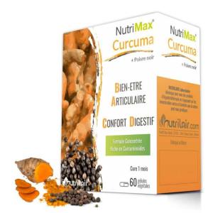 NUTRIMAX CURCUMA + POIVRE NOIR 60 gelules