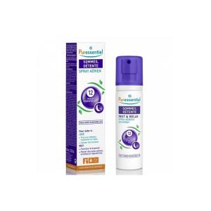 PURESSENTIEL SOMMEIL DETENTE SPRAY AERIEN 12 HUILES ESSENTIELLES 75ML