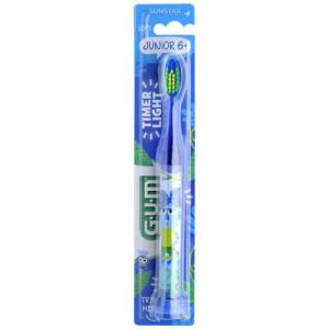 GUM JUNIOR LIGHT UP 1 MINUTE BROSSE A DENTS SOUPLE
