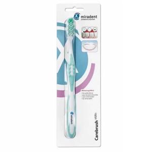 MIRADENT CARE BRUSH BROSSE A DENTS ECLAIRCISSANTE VERT