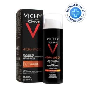 VICHY HOMME HYDRA MAG C + SOIN HYDRATANT ANTI FATIGUE VISAGE + YEUX 50ML