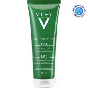 VICHY NORMADERM 3 EN 1EXFOLIANT NETTOYANT MASQUE 125 ML