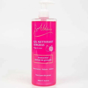ABIDERM GEL NETTOYANT SURGRAS 500 ML